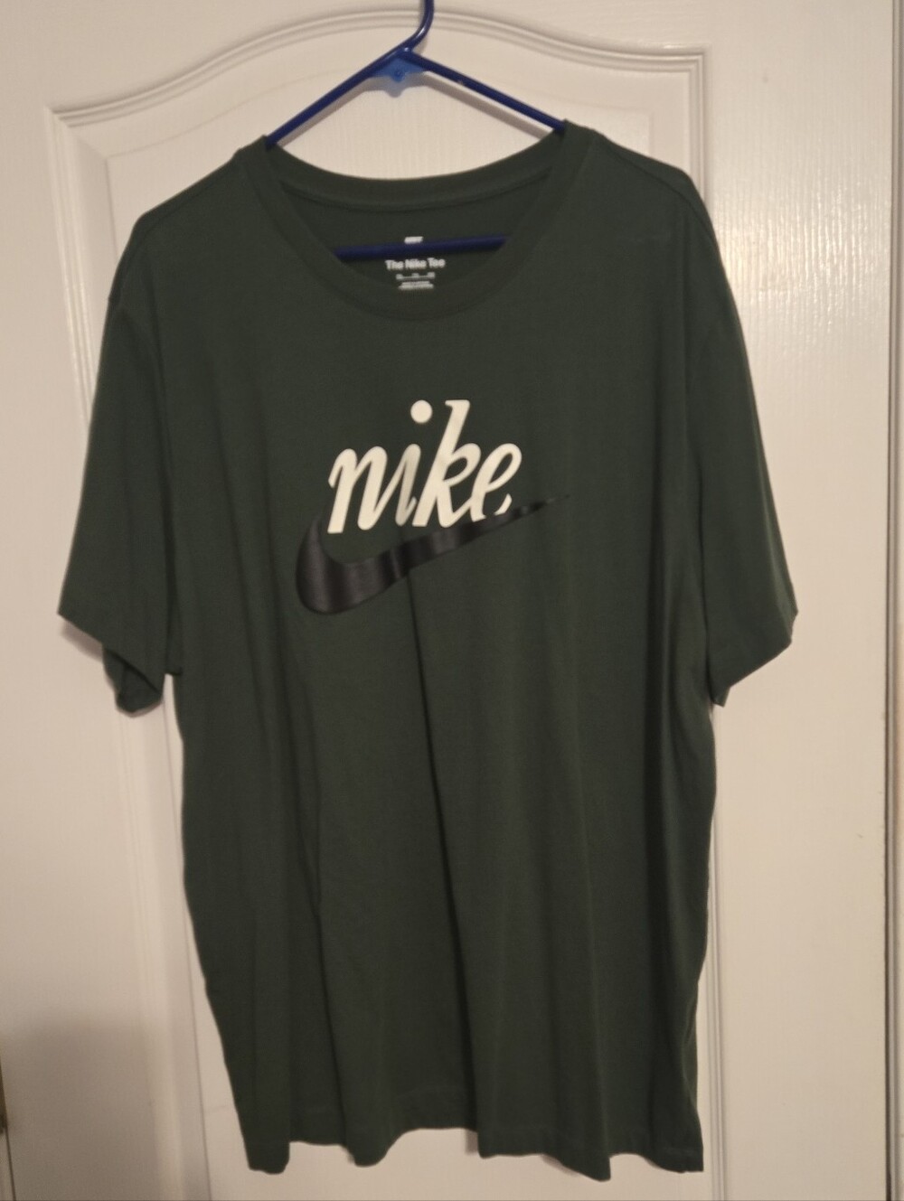 Nike Men’s XXL Forest Green Short Sleeve Logo Tee